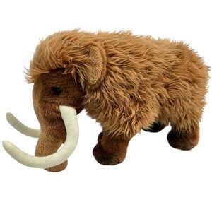 Douglas Woolly Mammoth Plush Stuffed Animal 1818 Shaggy Brown 2014